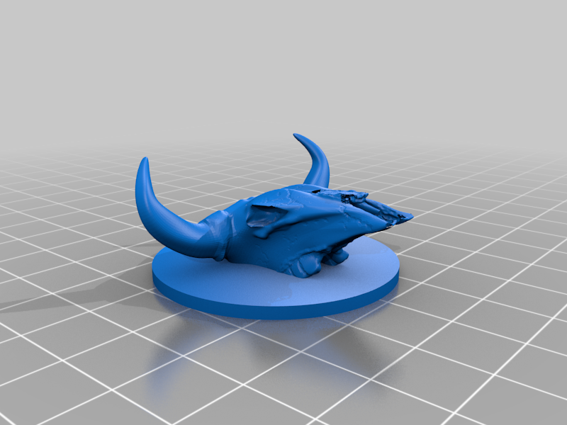 Bull Skull Wall Hook and Stand
