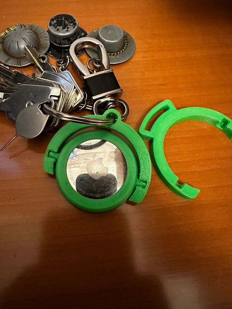 Spinner Keyring for Airtag v3