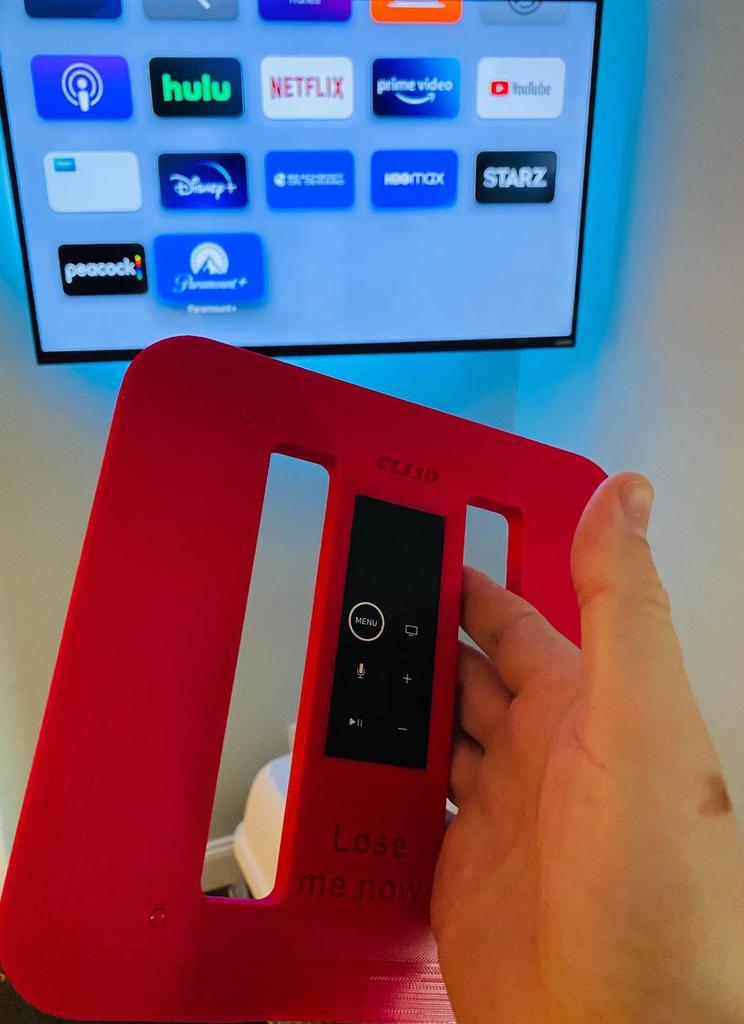 Drop-proof case for Apple TV remote control