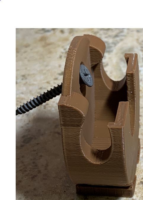 Support for electrical extension cables