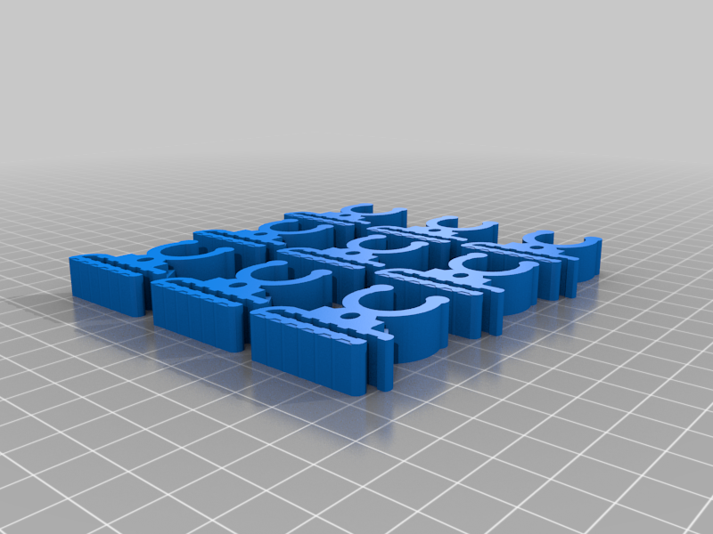 Versatile Rail Clips for Creality Enclosures – For LED, Webcam and Cable Management