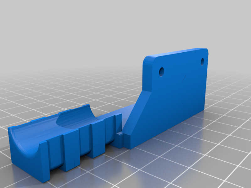 Cable holder with clamp