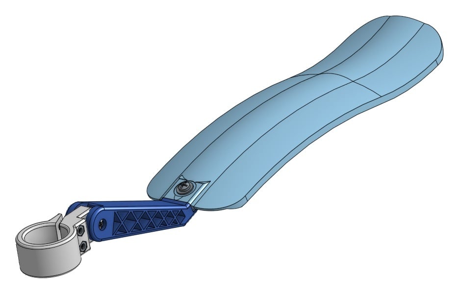 Mountain Bike Luggage Mudguard - Fits 1996 Muddy Fox Monarch