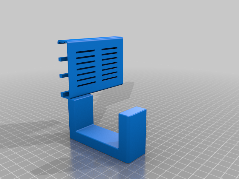 Raspberry Pi Mounting Bracket for Fritzbox 6590/6591 Cable Router