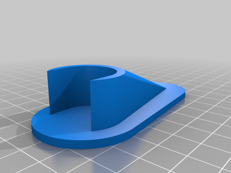 1/2" PVC Pipe Spool Holder Bracket for Dry Box