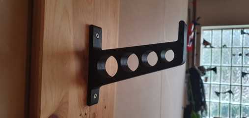 Wall-mounted Helmet Holder for Motorcycle, MX and MTB Helmets