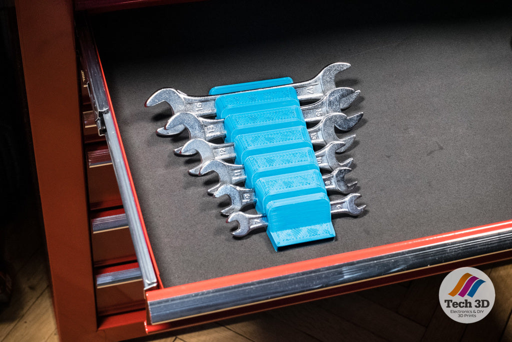 Compact Key Organiser for the Tool Drawer