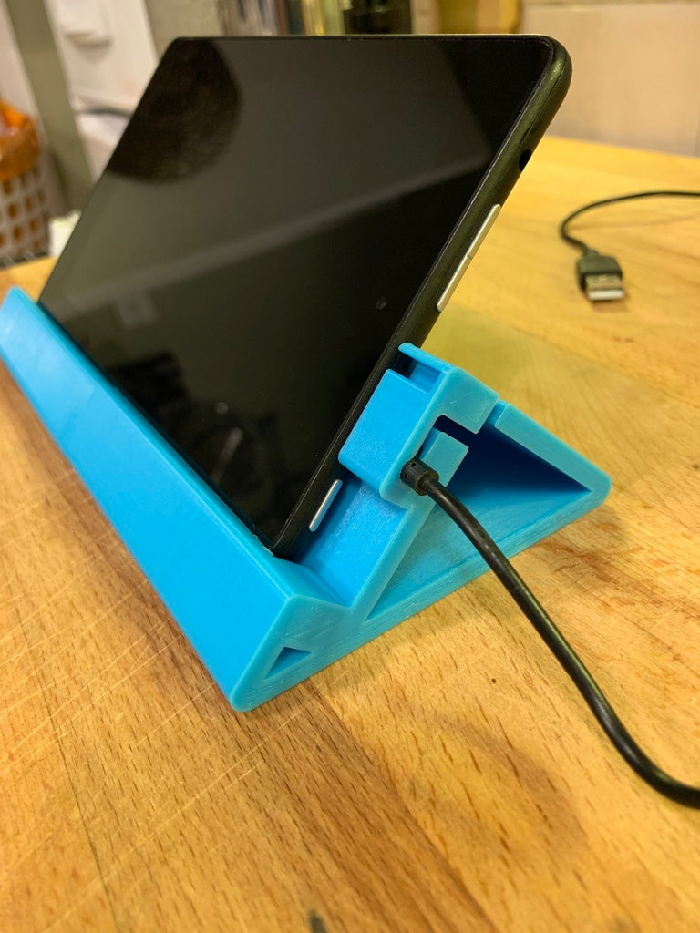 Amazon Kindle Fire 7&quot; Stand with Integrated Cable (2015, aka 5th generation)