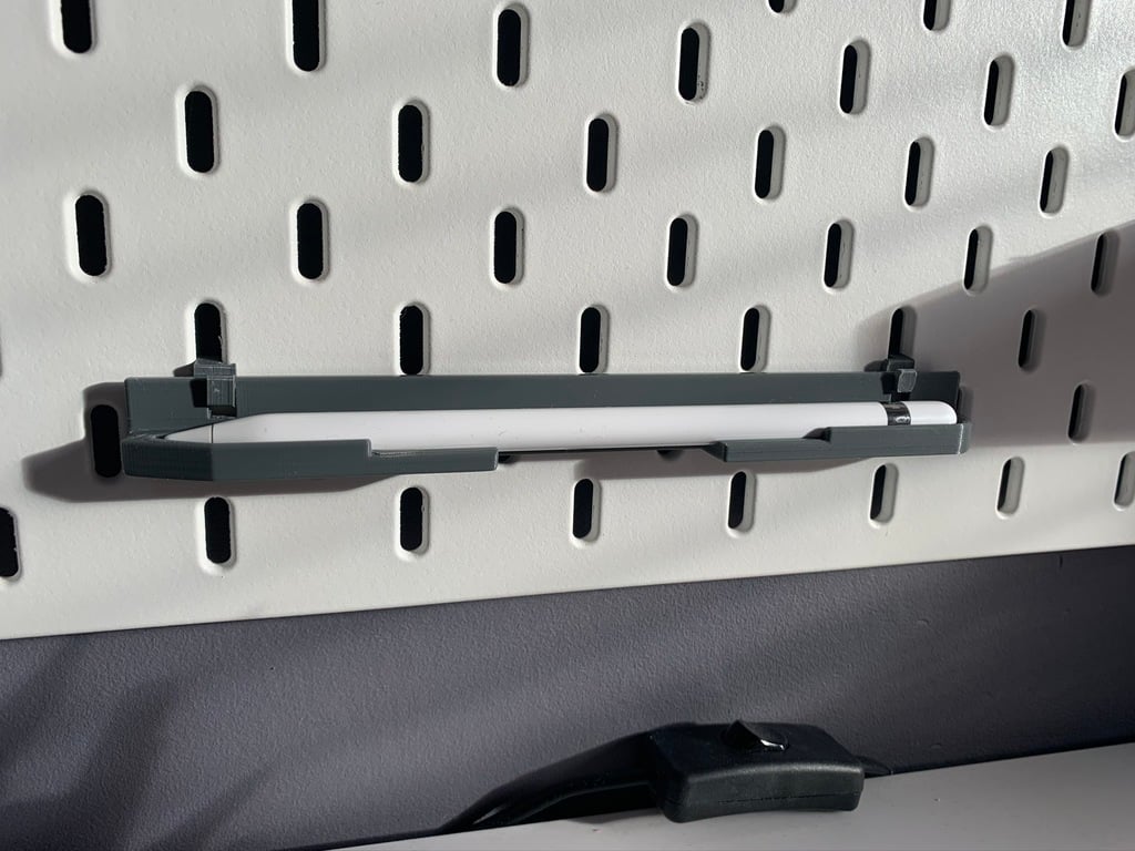 Apple Pencil/Pencil 2 holder for IKEA SKADIS Pegboard