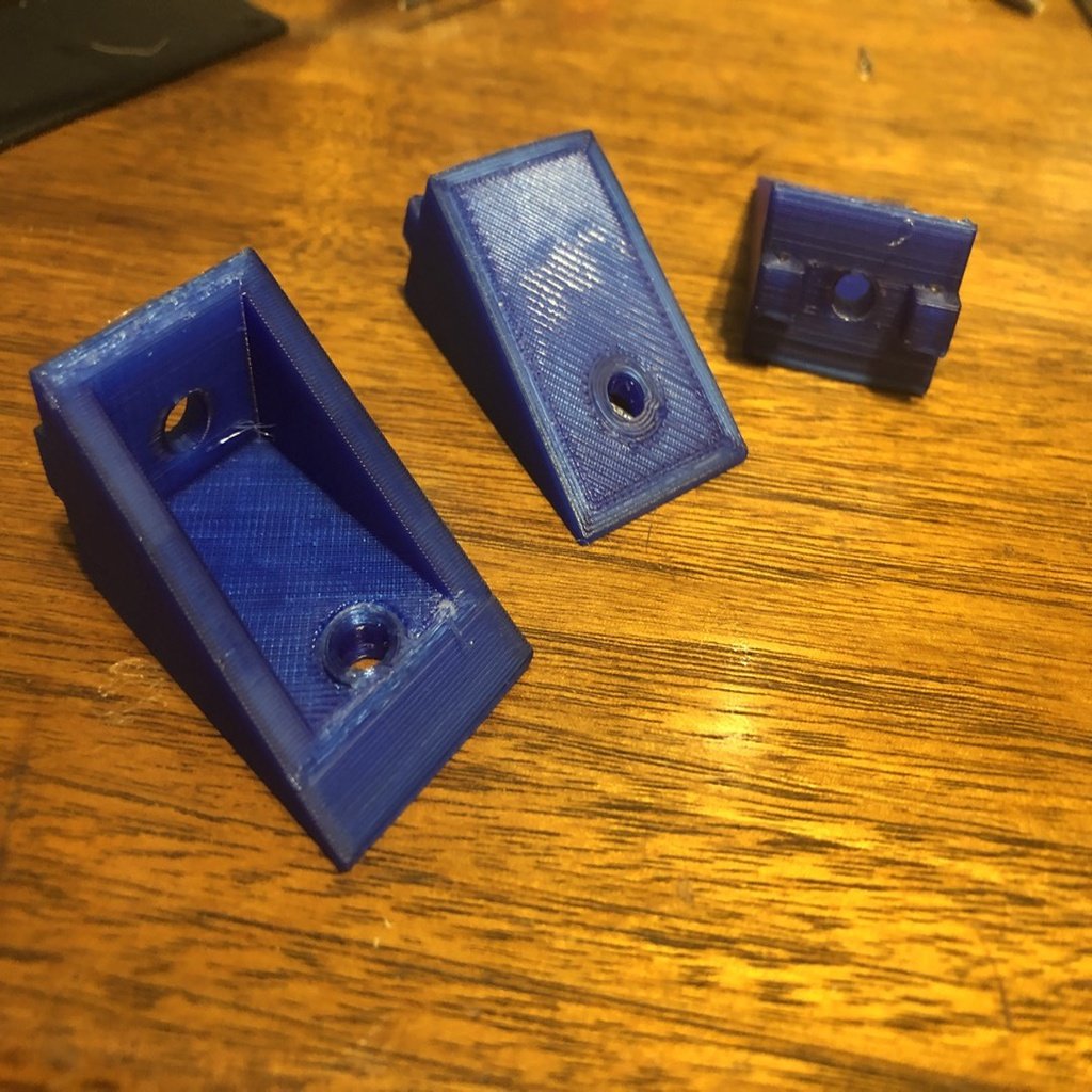 Ender 5 Rear Mounting Bracket for Electronics and Power Supply