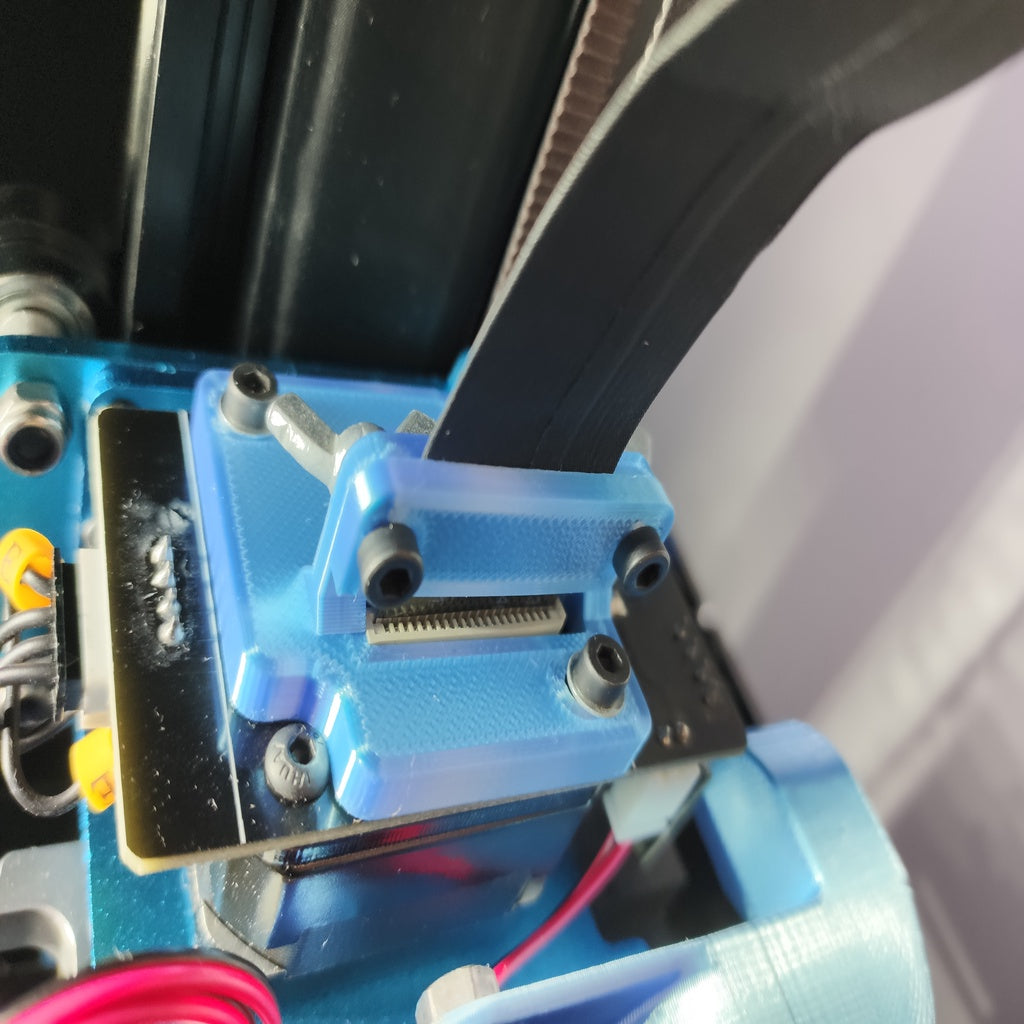 Sidewinder X1 - extruder cable clamp V2