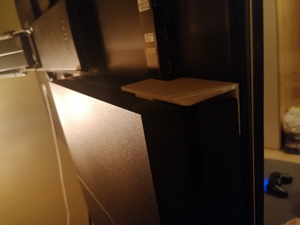 PS4 Mounting Behind Flat Screen