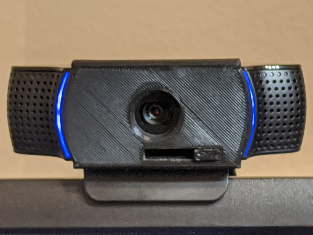 Webcam Cover with Sliding Shutter for Logitech C922