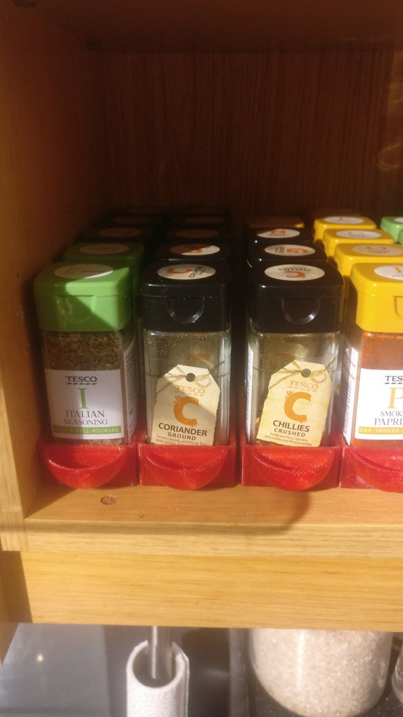 Spice Jar Holder for Tesco Spice Forest