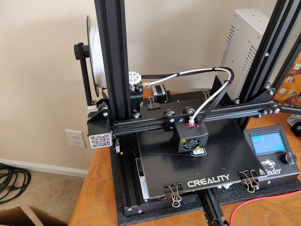 Ender 3 Rear Spool Holder (CHEP Redesign)