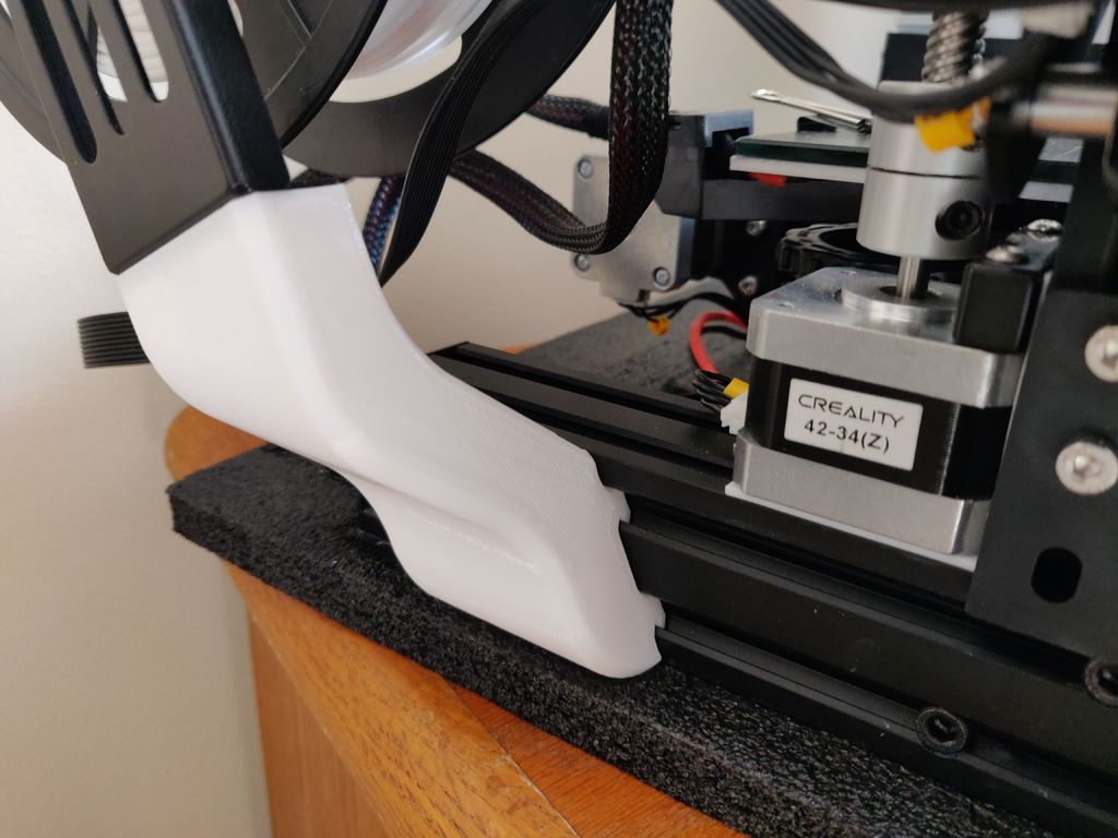 Ender 3 Rear Spool Holder (CHEP Redesign)
