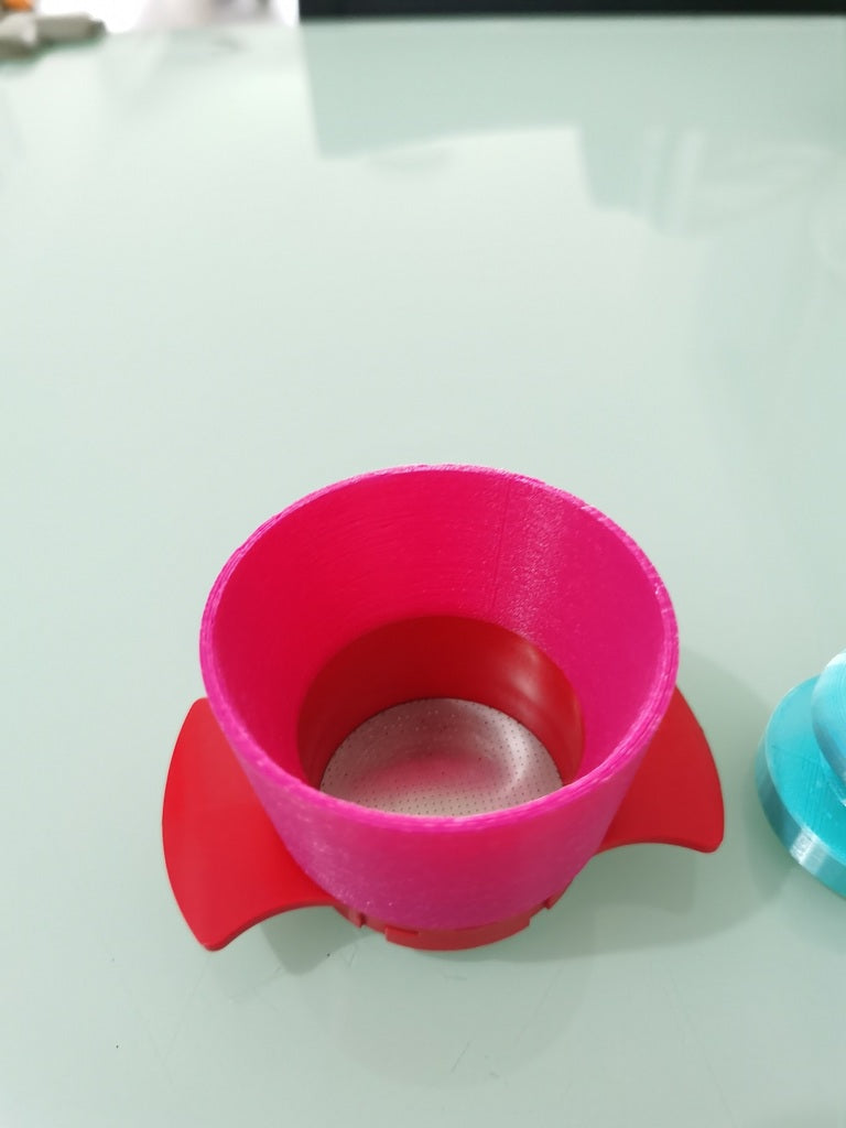 Cafflano Kompresso dosing funnel