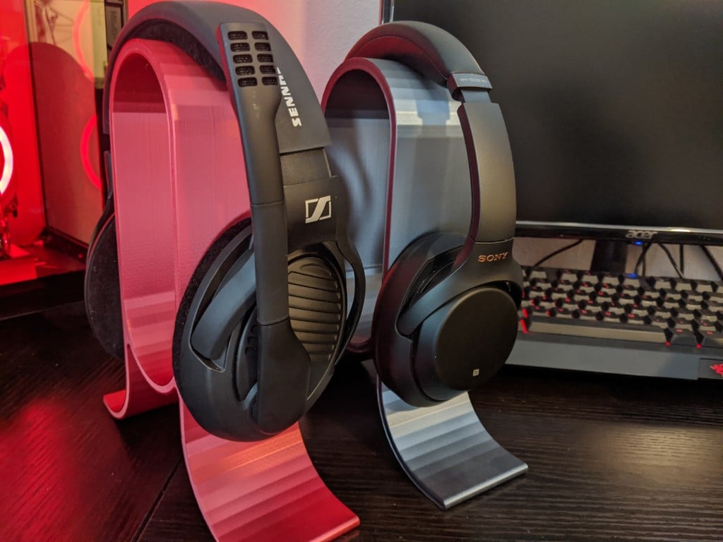 Table holder for Headphone/Headset - Stable and Lightly printed