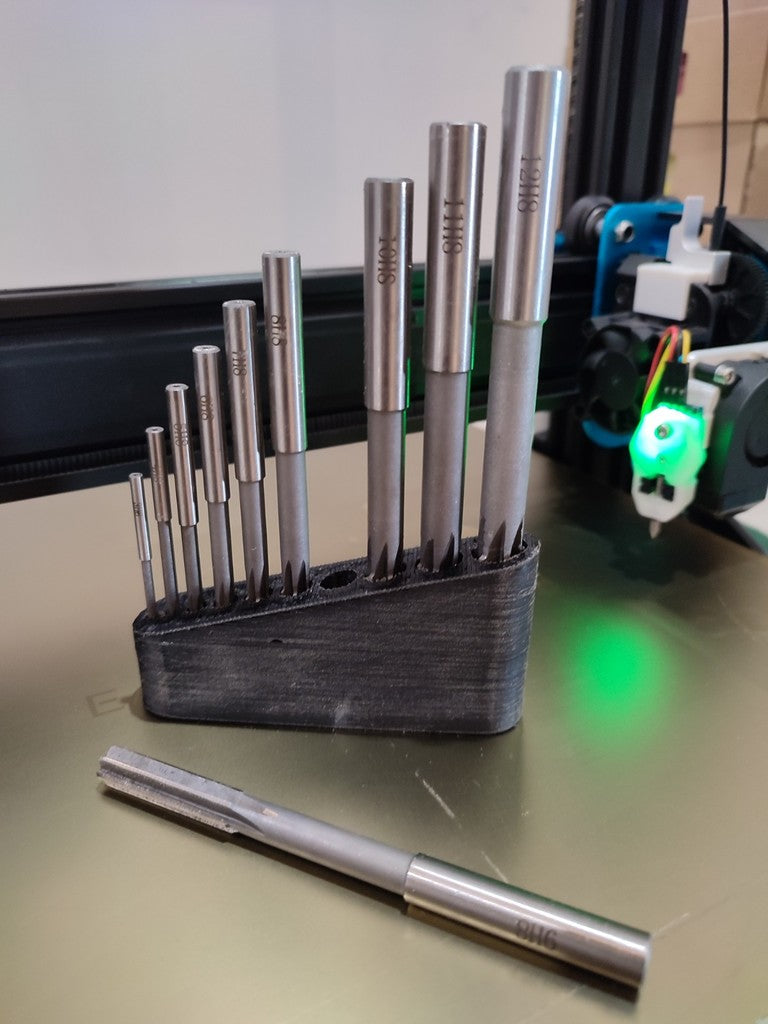 Practical Storage Box for Drills and Reamers (3-12 mm)