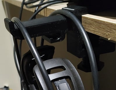 Headphone Holder – Extended for Audio-Technica ATH-AD700X/ATH-AD500X (60 mm Headrest)