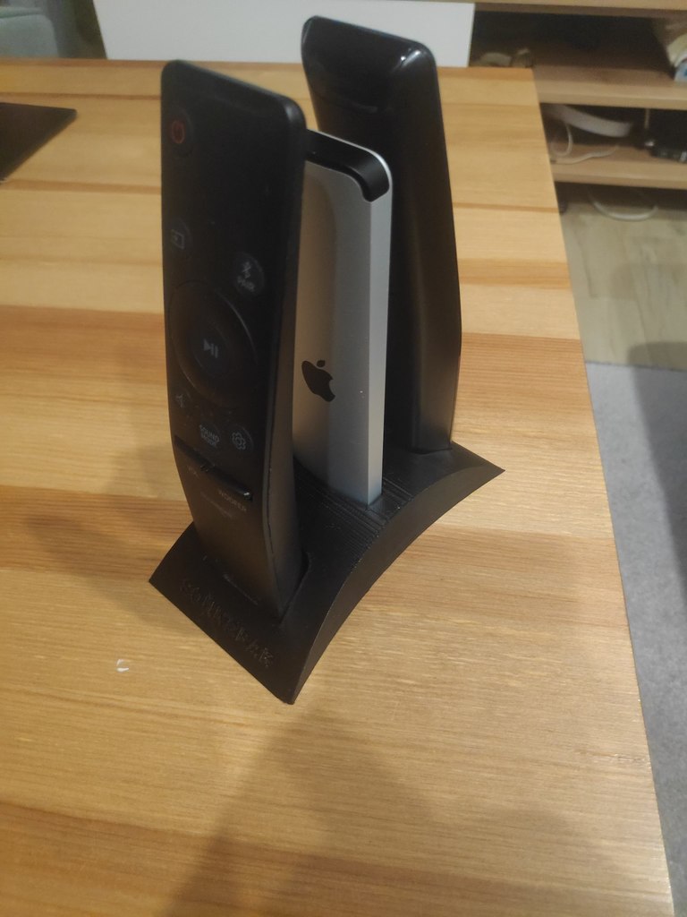 Stand for Samsung TV and Apple TV Remote Controls