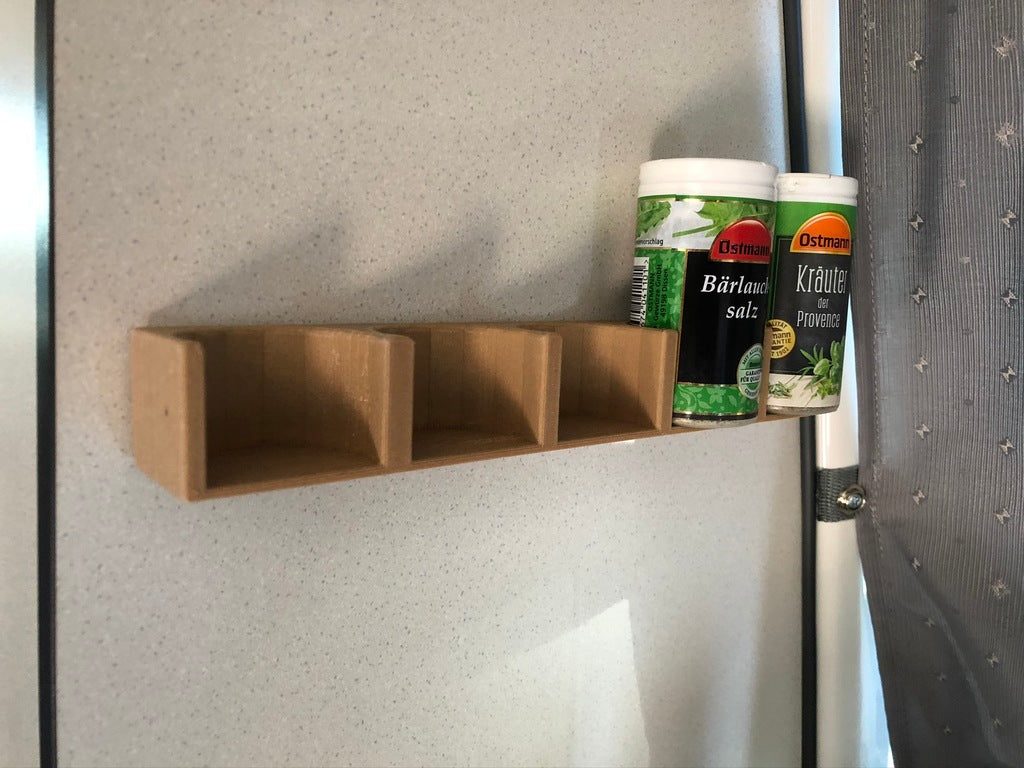 Practical Spice Rack for Campervans and Kitchens