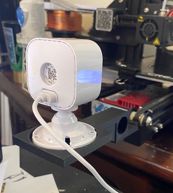 Camera mount for Blink Mini on Ender 3