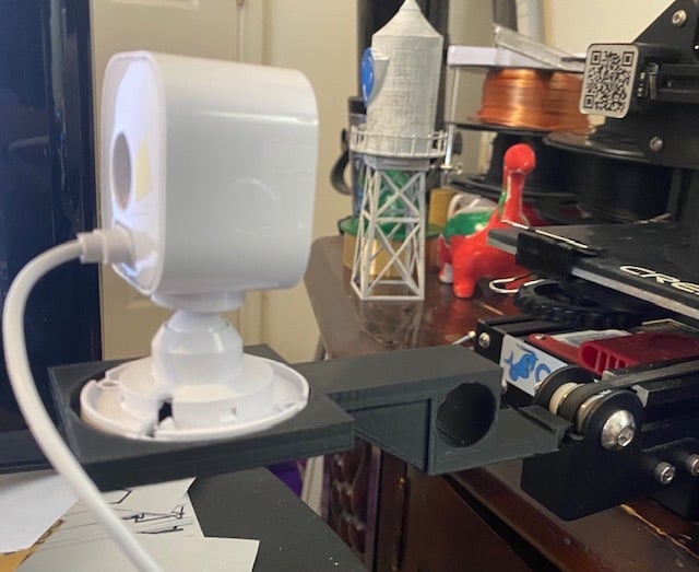 Camera mount for Blink Mini on Ender 3