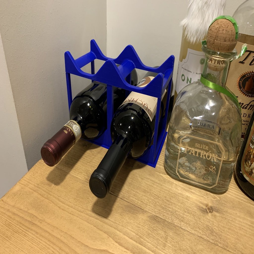 Stackable Wine Rack for Optimal Bottle Storage