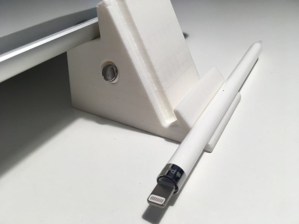 2-vejs iPad stand med holder til Apple pencil