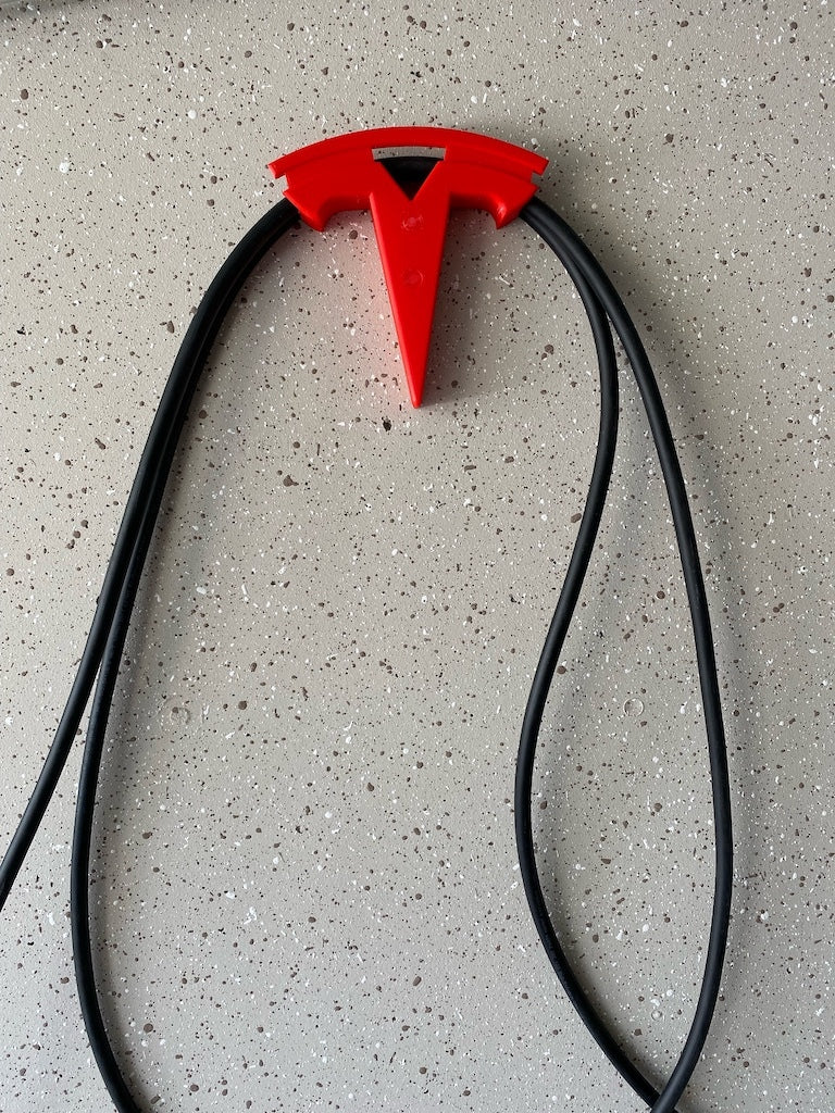 Tesla Logo EV Cable Holder