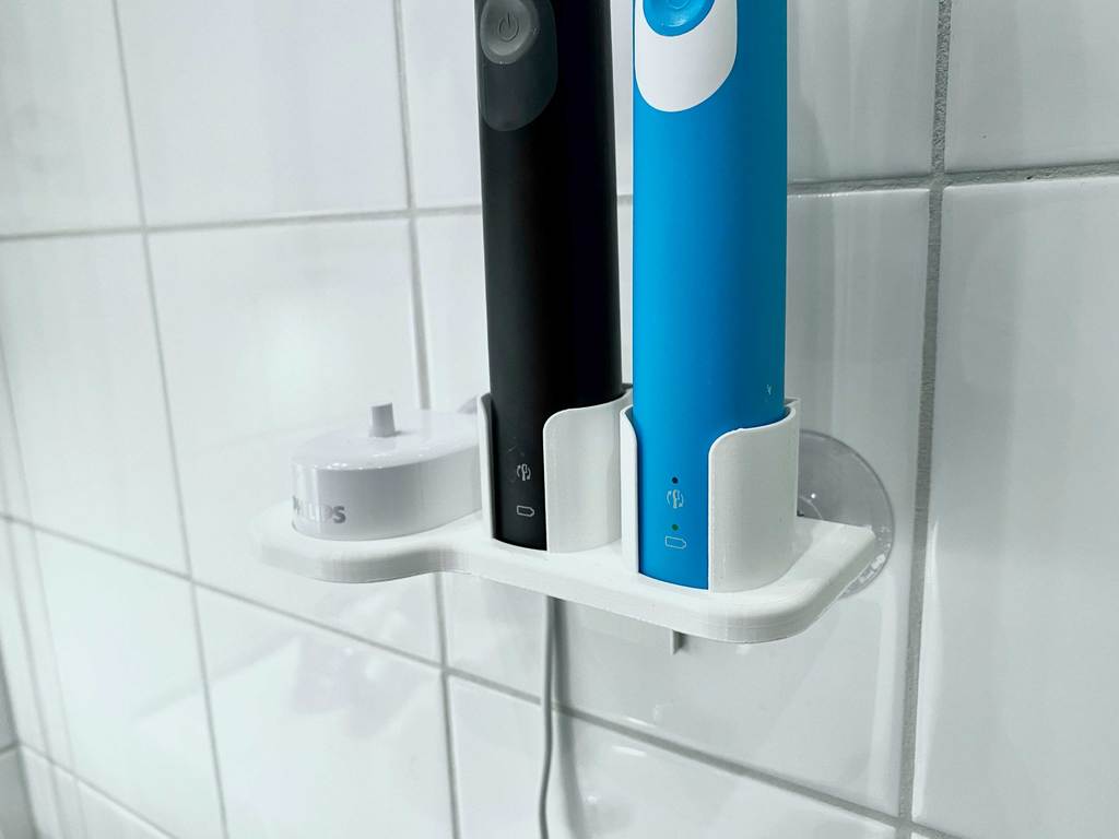 Philips Sonicare Toothbrush Holder for 2 Toothbrushes and Charger
