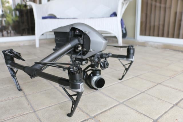 DJI FPV Camera and Air Unit Mounting for Inspire 2 - Update 01/2022