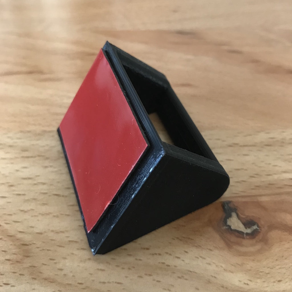 Wall-mounted holder for glasses and sunglasses
