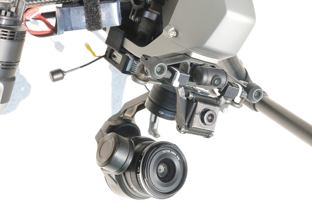 DJI FPV Camera and Air Unit Mounting for Inspire 2 - Update 01/2022
