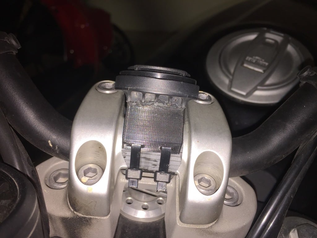 Robust Phone Holder for Motorcycle Handlebars