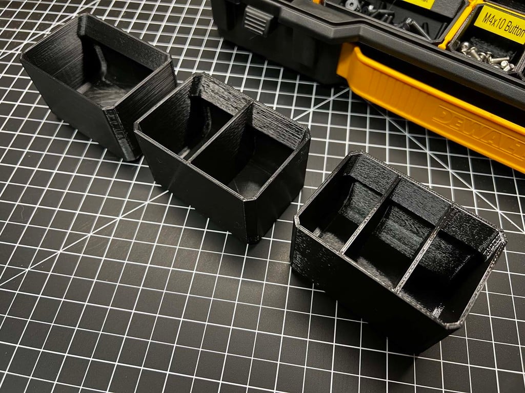 Modular Organiser Boxes for Small Parts