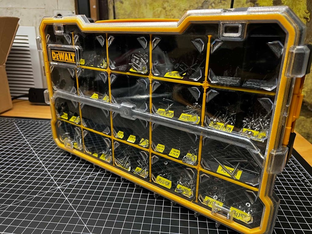 Modular Organiser Boxes for Small Parts
