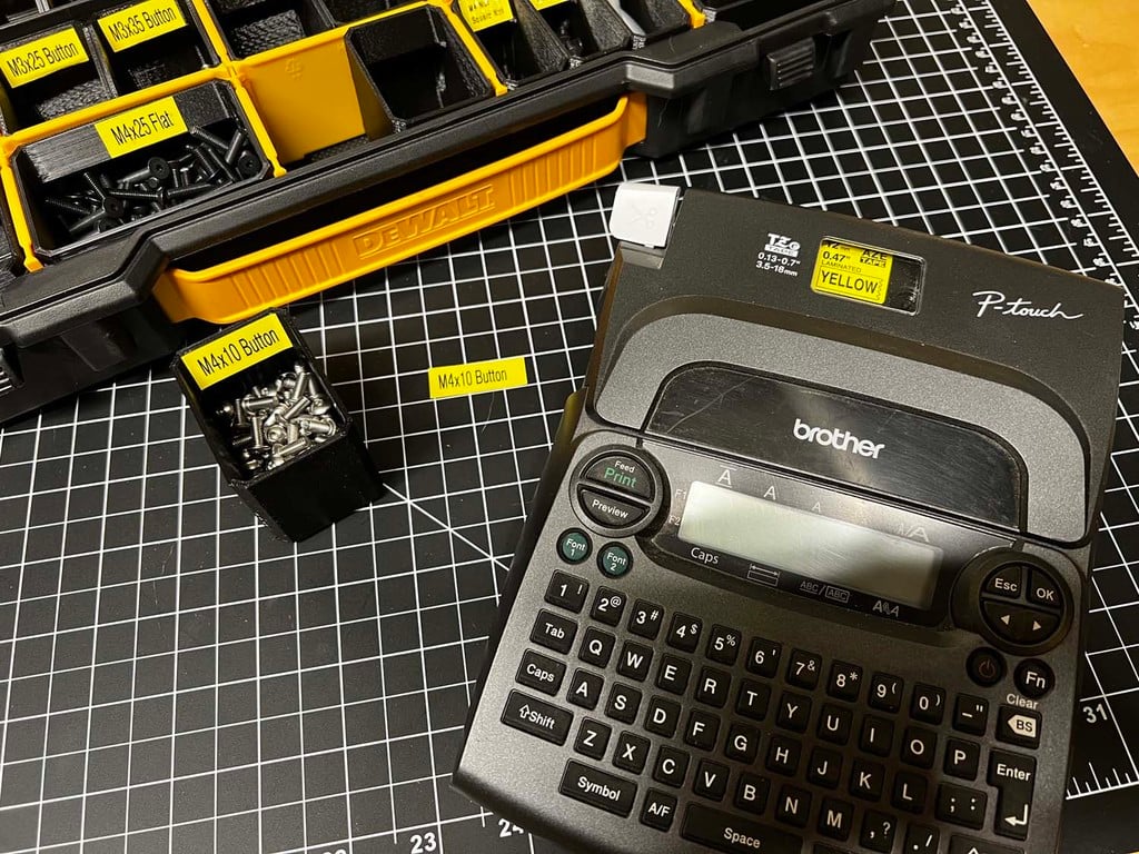 Modular Organiser Boxes for Small Parts