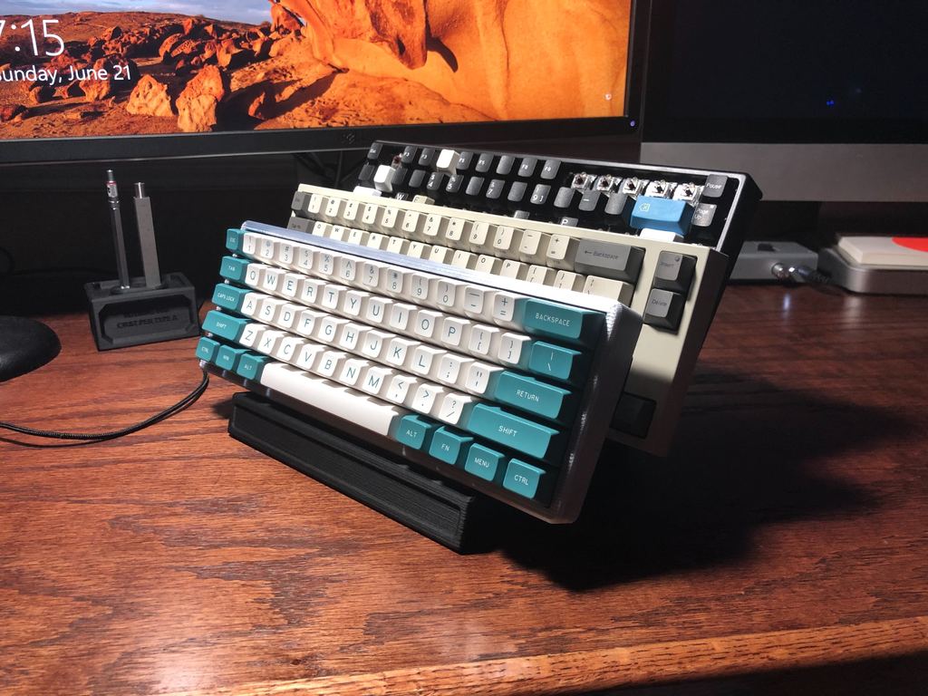 3-Tier Display Stand for Mechanical Keyboards
