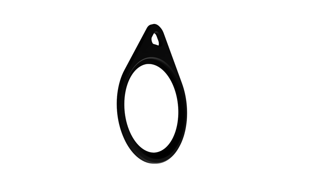 Smallest AirTag keychain holder