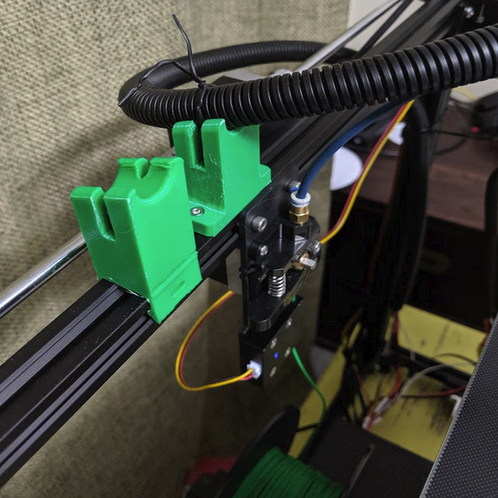Ender 5 Plus Hot End Cable Guide