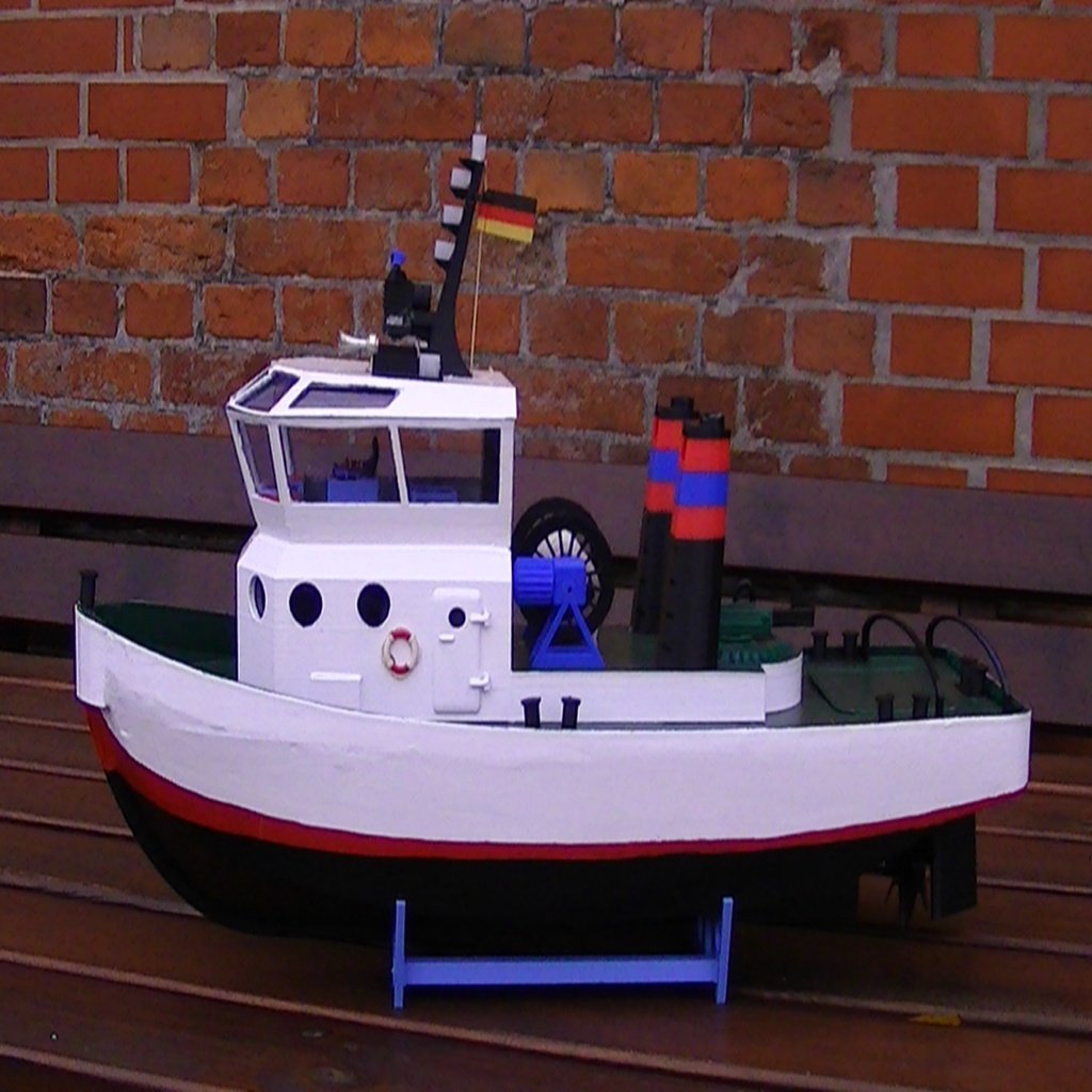 RC Boat Harbour Tug - Remote Controlled Tug Boat