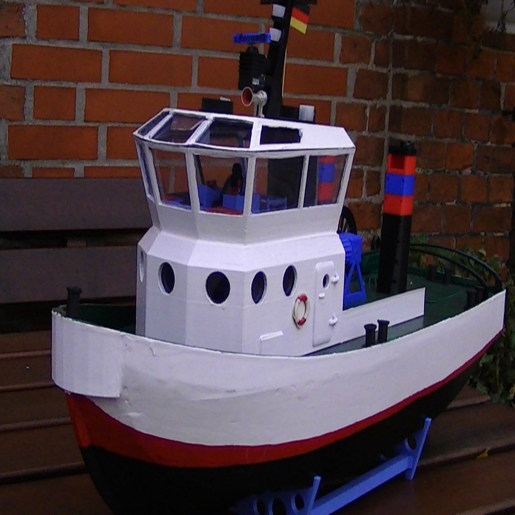 RC Boat Harbour Tug - Remote Controlled Tug Boat