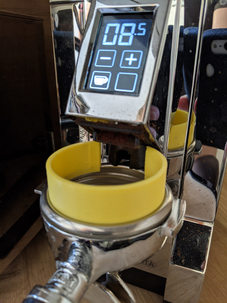 ECM porta Eureka grinder anti-splash adapter