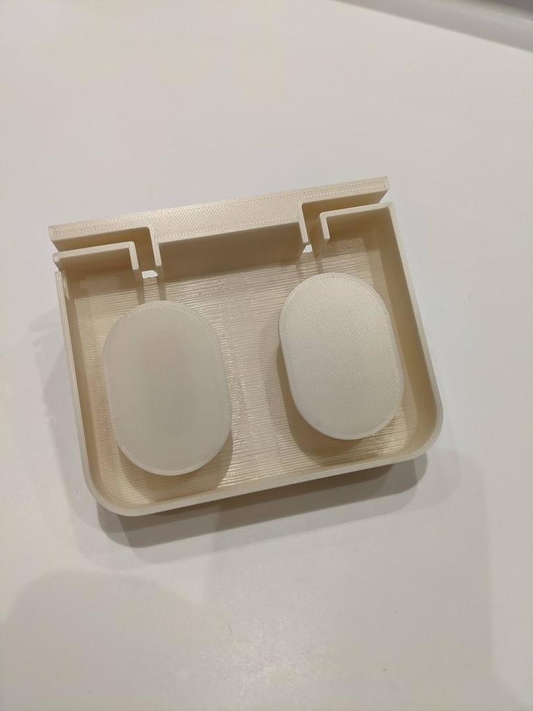 Double Charger Holder for Oral-B Electric Toothbrushes with Suction Cup