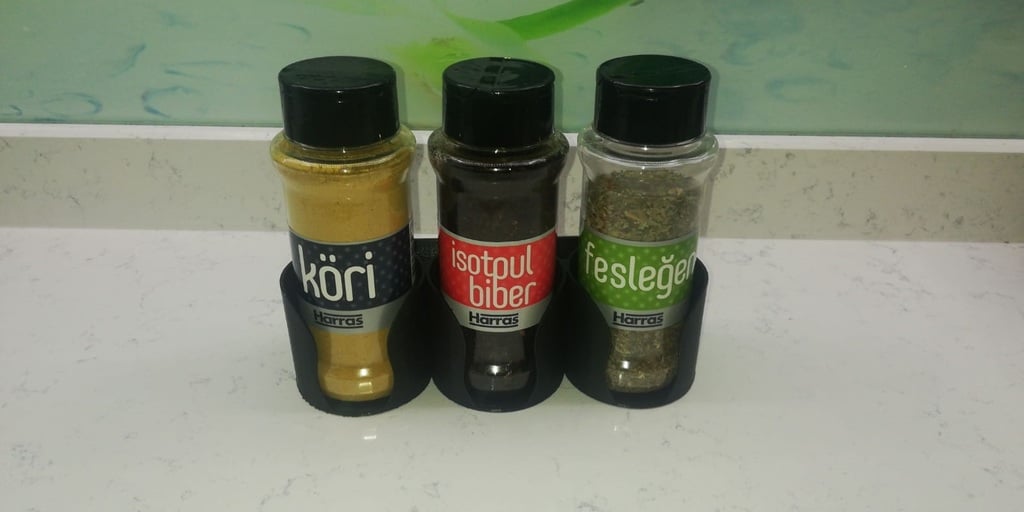 Spice rack for Harras spices (53-55 mm in diameter)