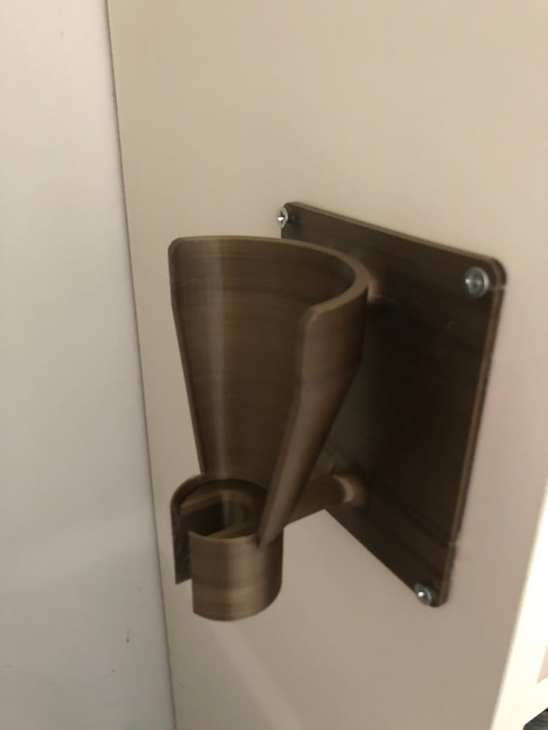 Wall mounting holder for Bamix kitchen machine