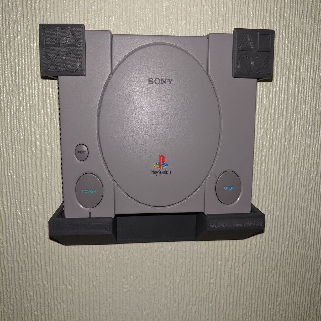 Wall mount for PlayStation 1 Classic
