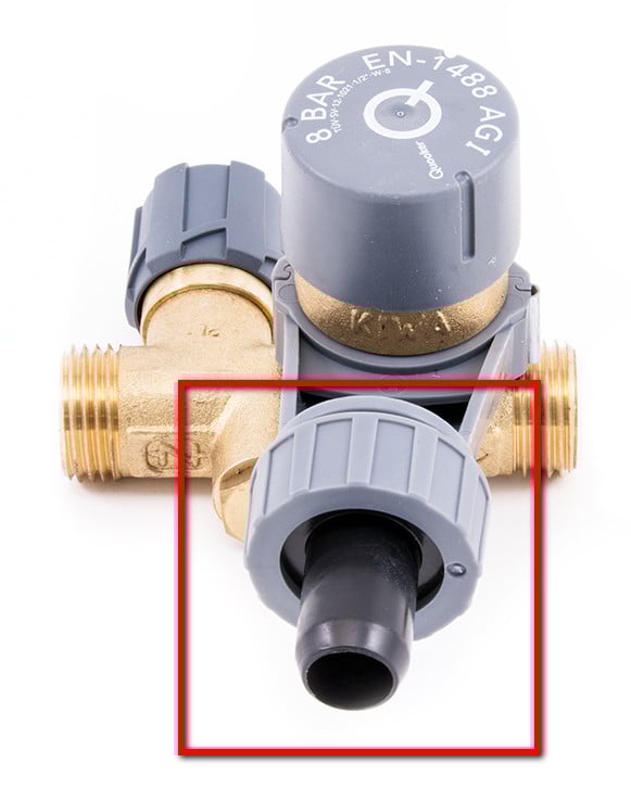Quooker Inlet Combination Valve Funnel